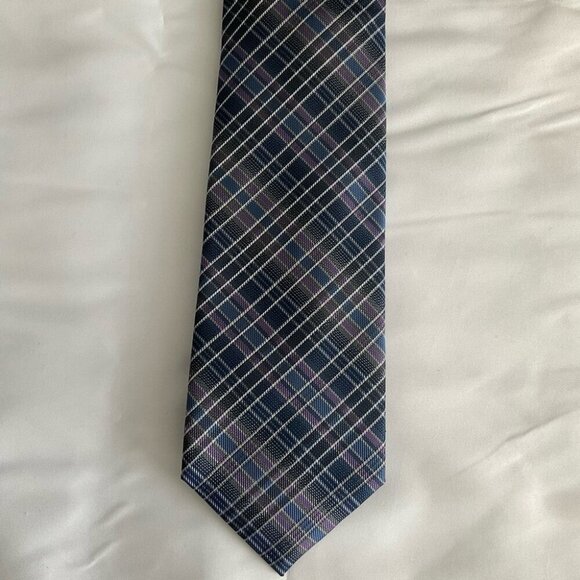 U.S. Polo Assn Purple Blue Tie NWT - Picture 3 of 6